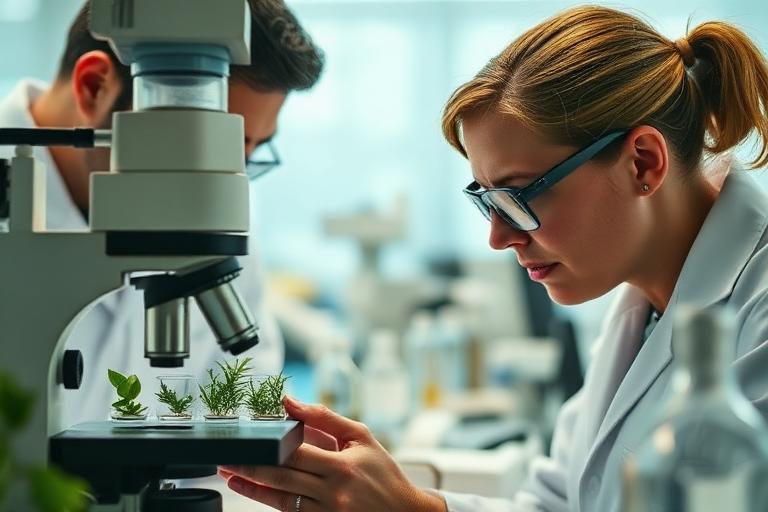 Profissional atuando na área de Ciências Biológicas
