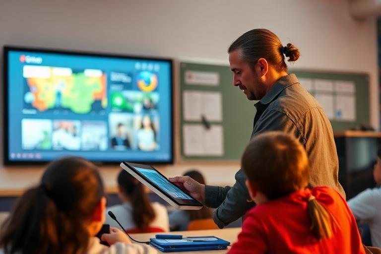 Profissional atuando na área de Educação Digital e Metodologias Inovadoras
