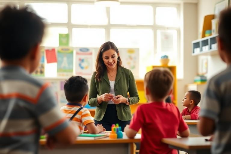 Profissional atuando na área de Pedagogia
